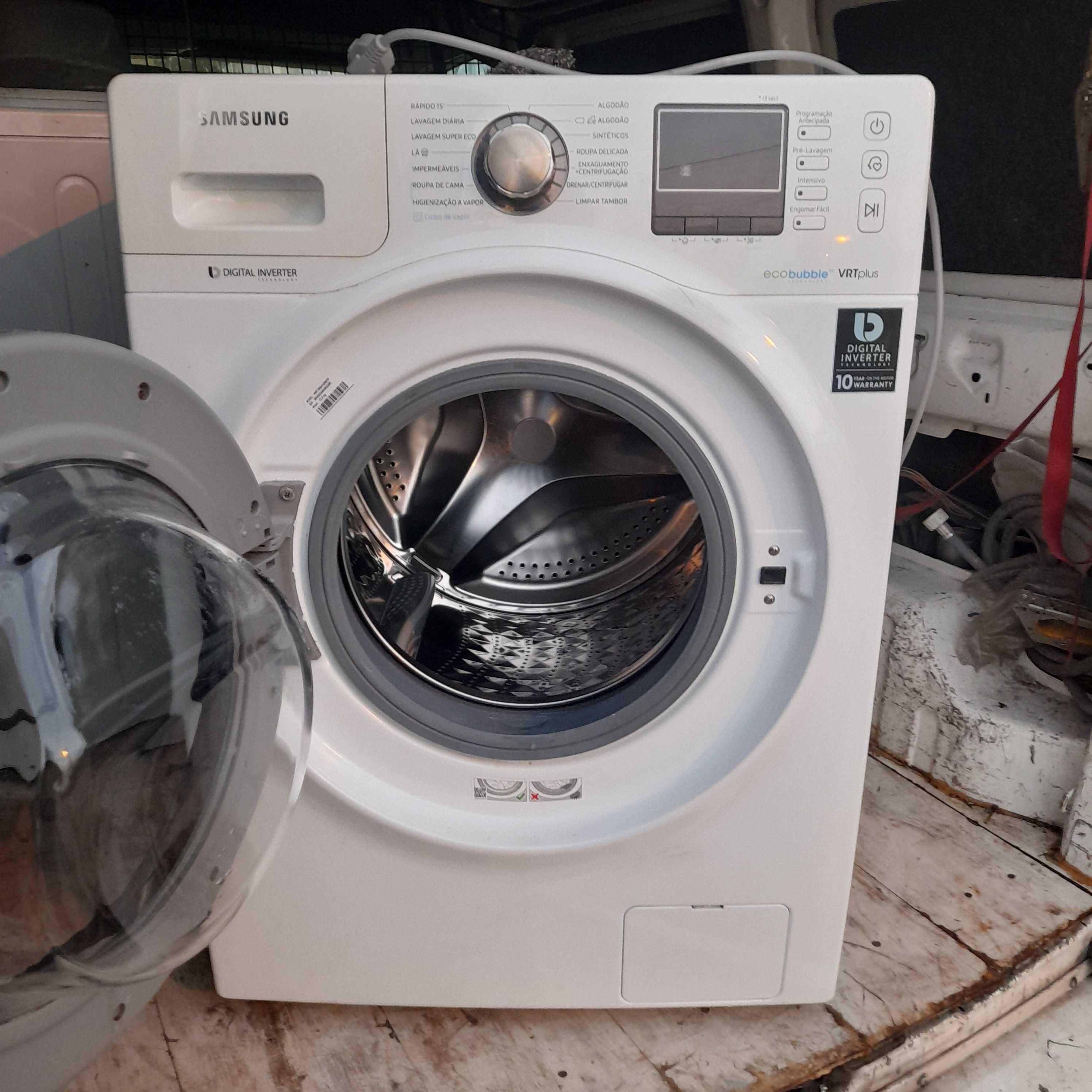 maquina de lavar roupa SANSUNG 12  quilos 1400 como nova