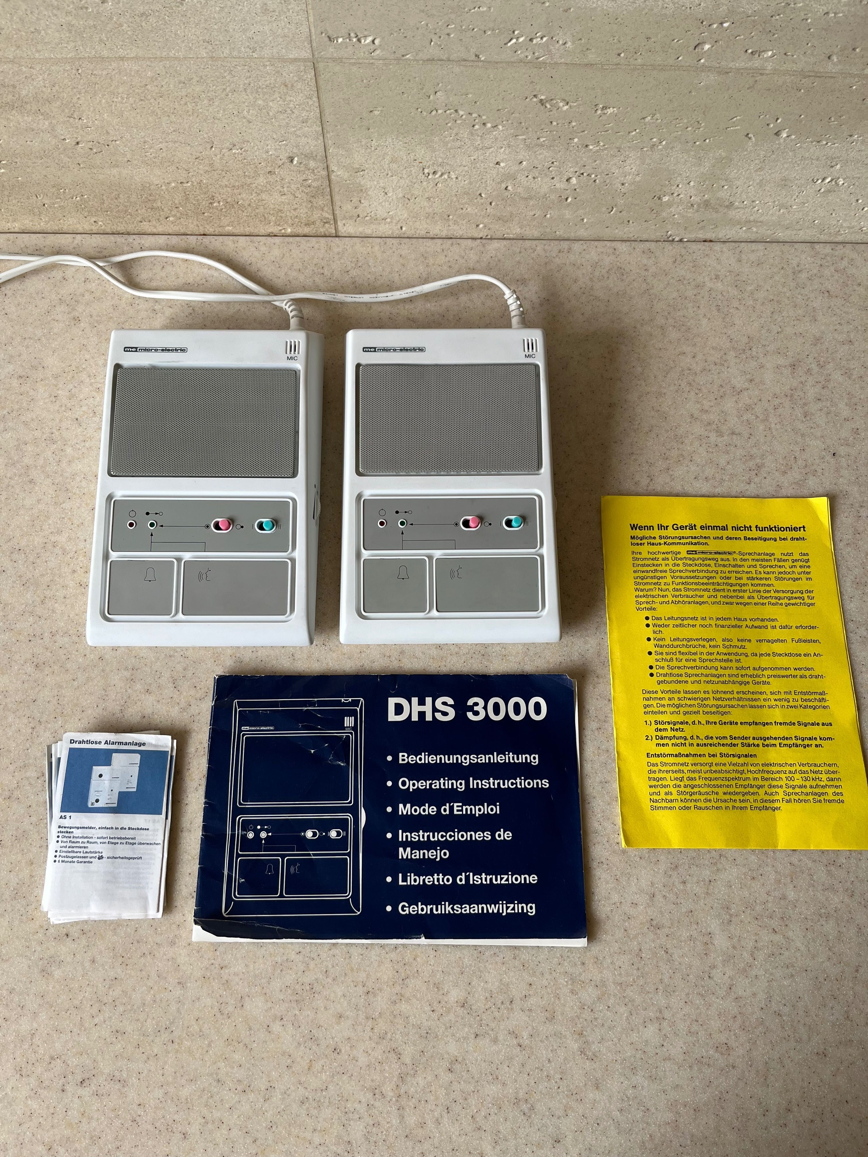 System alarmowy do domu domowy alarm speaker komunikator walky talky