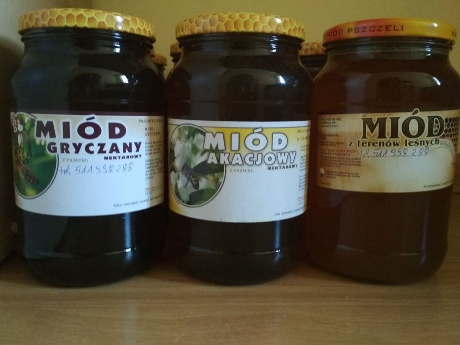 Miód z własnej pasieki