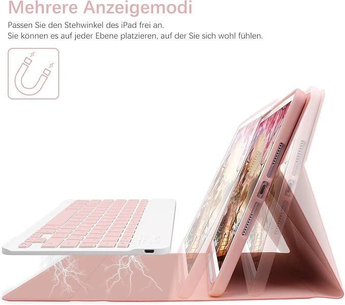 Etui na klawiaturę do iPada 9. generacji 10,2" 2021 qwertz