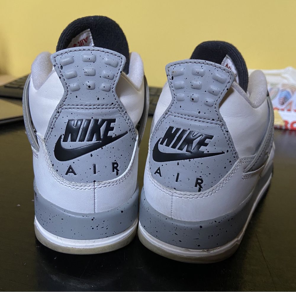 Air Jordan 4 Retro OG (BG) White cement r. 40