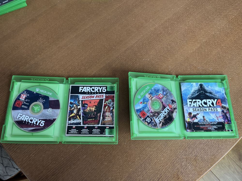 XBox one gry zestaw 6 sztuk