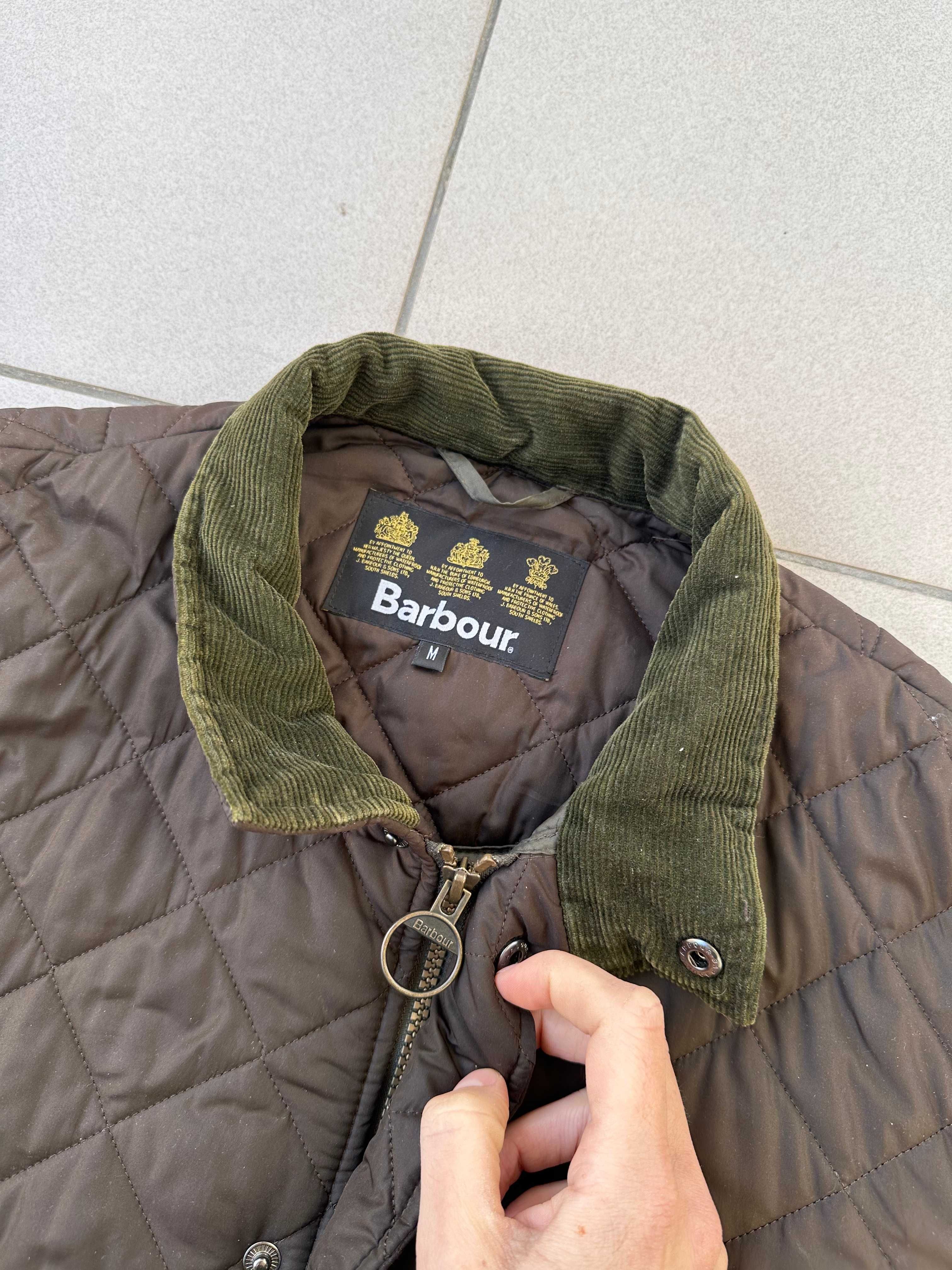 Kurtka pikowana Barbour męska elegancka r. M