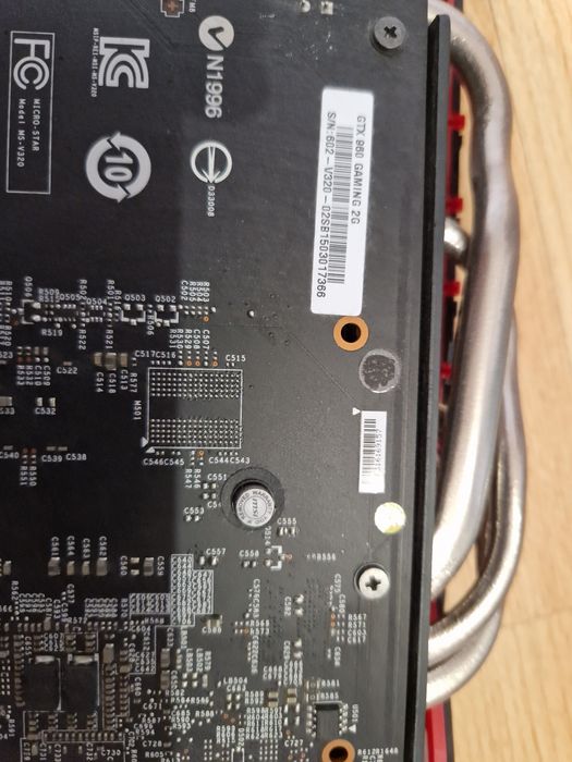 MSI GTX960 GAMING 2GB 128BIT Відеокарта Стан гарний