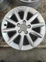 18 Felgi aluminiowe ORYGINAŁ AUDI R 16 5x112 otwór 66,6 Bardzo Ładne