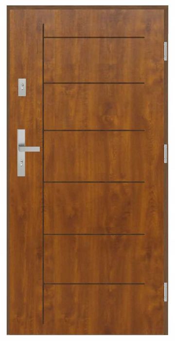 Drzwi wejściowe 55 mm GA LT-41 3 kolory 80/90 L LUB P