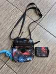 сумка через плече з гаманцем Peter Pilotto x Kipling з принтом Galaxy