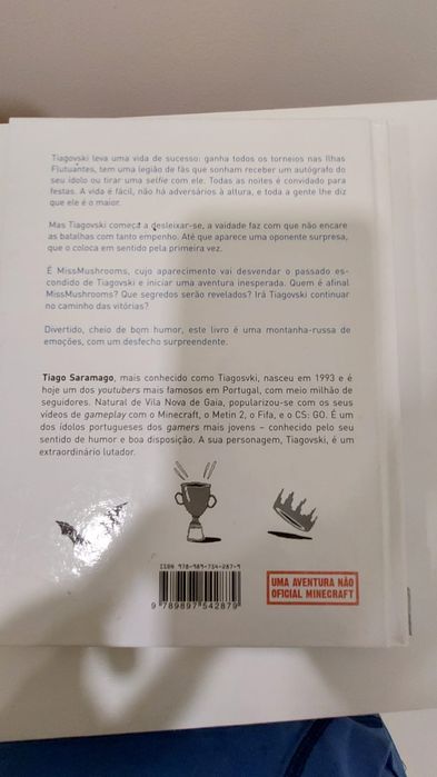 Livro Tiagovki, youtuber