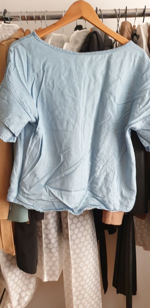 Blusa estilo ganga fina
