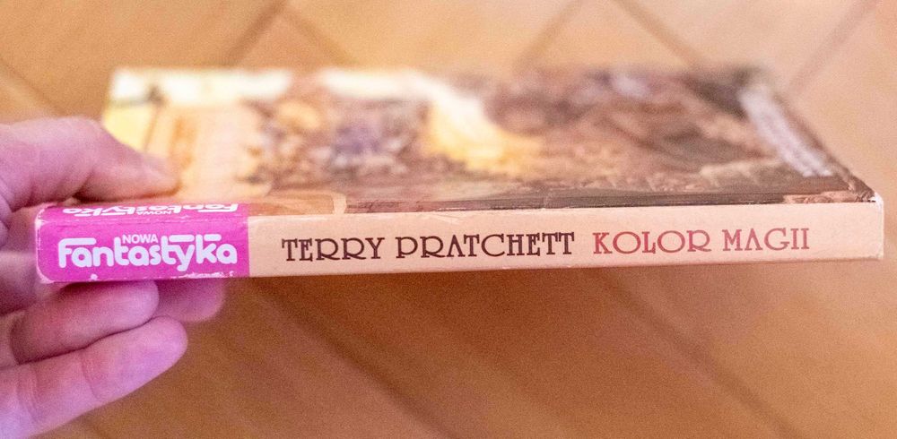 Terry Pratchett KOLOR MAGII Wyd Prószyński i S-ka 1994 Świat Dysku