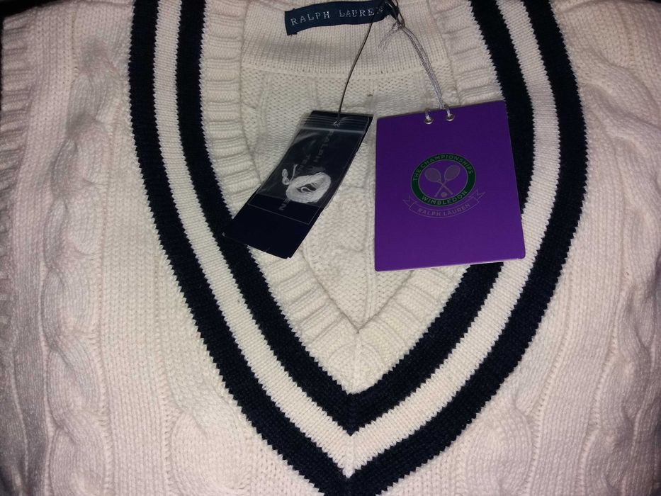 жилет с кашемиром от Ralph Lauren 
Wimbledon Collection