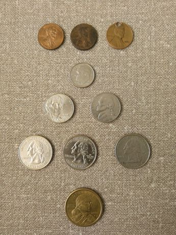 Небольшая коллекция монет США