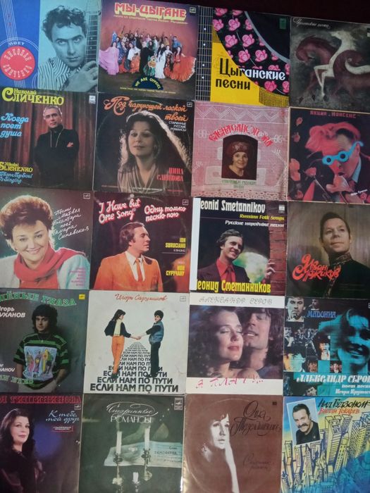 Пластинки виниловые  платівки вінілові