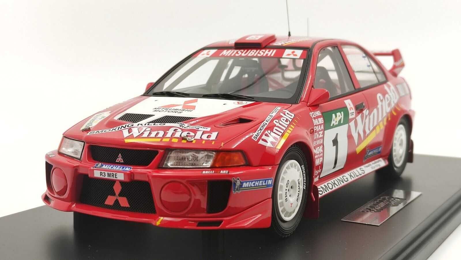 1:18 Tarmac Mitsubishi Lancer Evo. V #1 Australia Rally 1998 T.Makinen