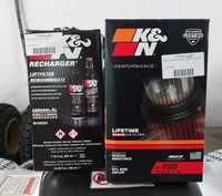 Filtro ar K&N e kit de limpeza TRX 450