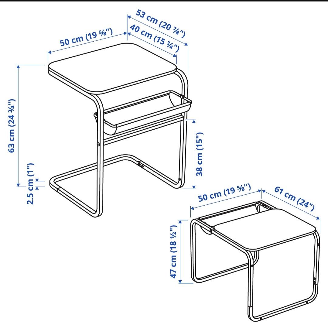Mesa de apoio Ikea