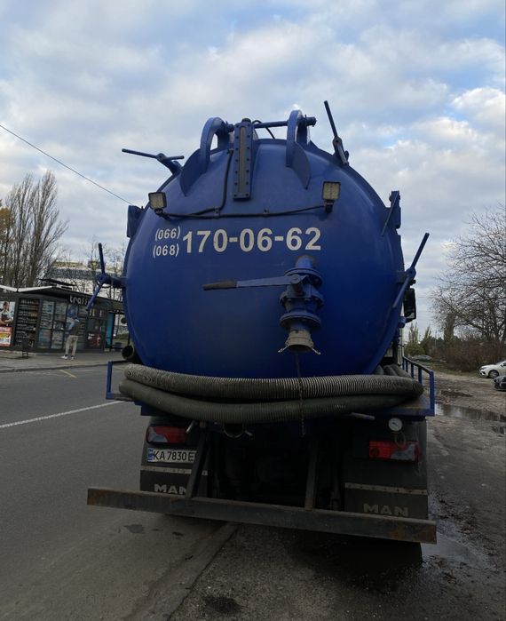 Асенізатор. Чистка вигрібних ям. Мулосос. Житомир та область