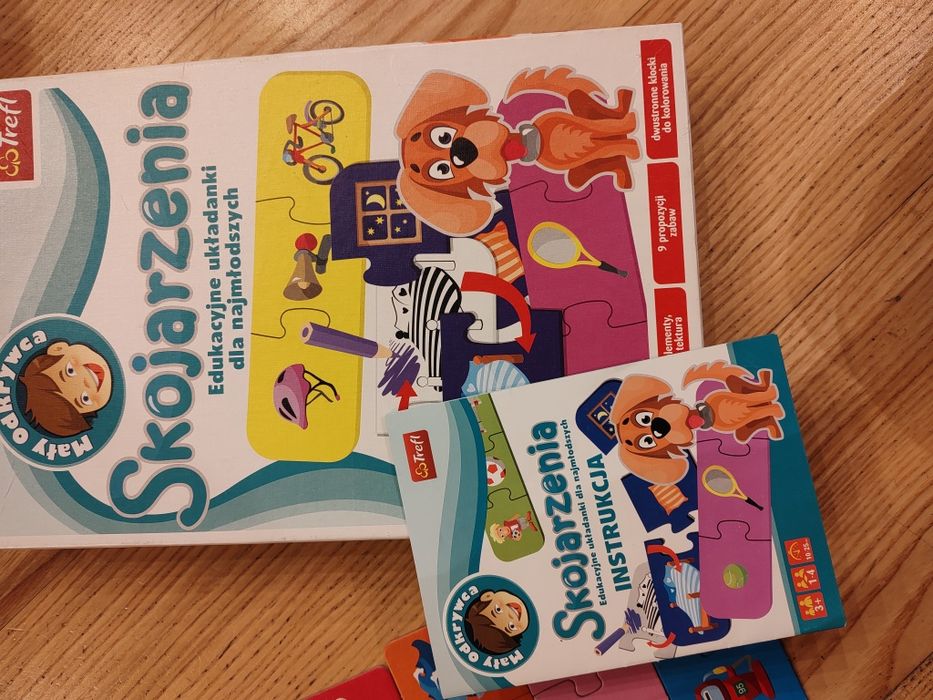 Gra układanka edukacyjna Skojarzenia Trefl