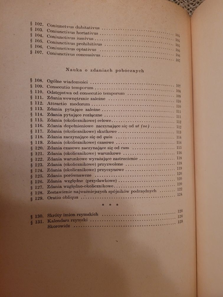 Marceli Wielewski Krótka gramatyka języka łacińskiego PZWS 1970