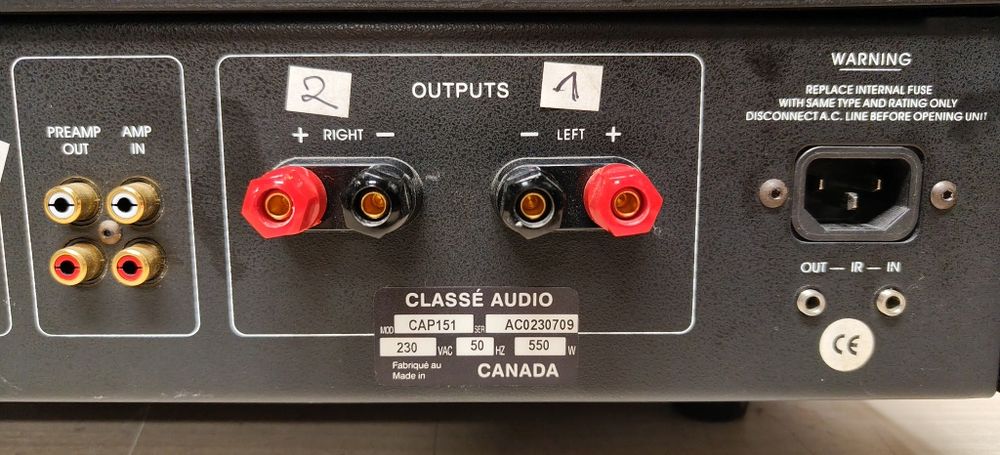 Wzmacniacz Hi-end Classe CAP-151 Audio.
