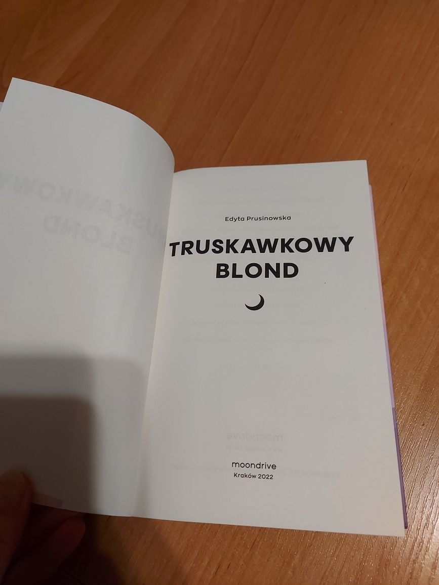 Książka "Truskawkowy  blond'