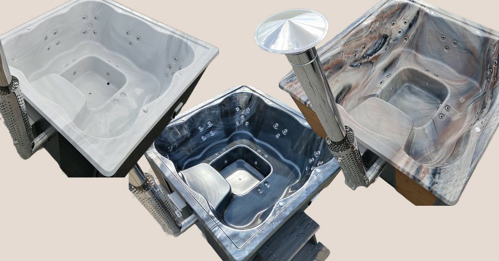Balia ogrodowa Ruska BANIA Jacuzzi 225 x 225cm