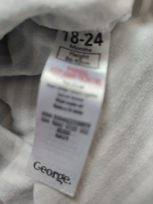 Body paka 86 92 chłopiec George Mothercare F&F