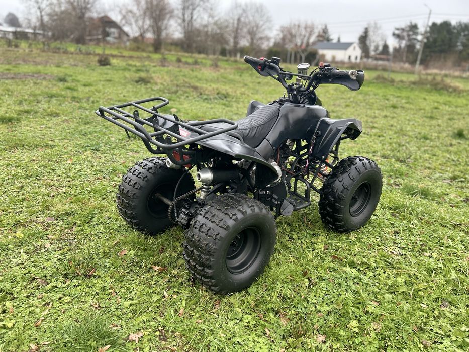 Quad 110/125 xxl . Duze koła, bieg wteczny, hamulce tarczowe, swiatła!