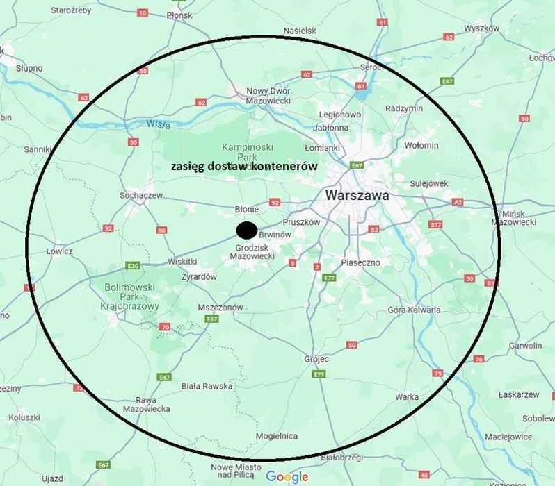 Kontener Handlowy Sprzedażowy Biurowy 18m2 WYNAJEM