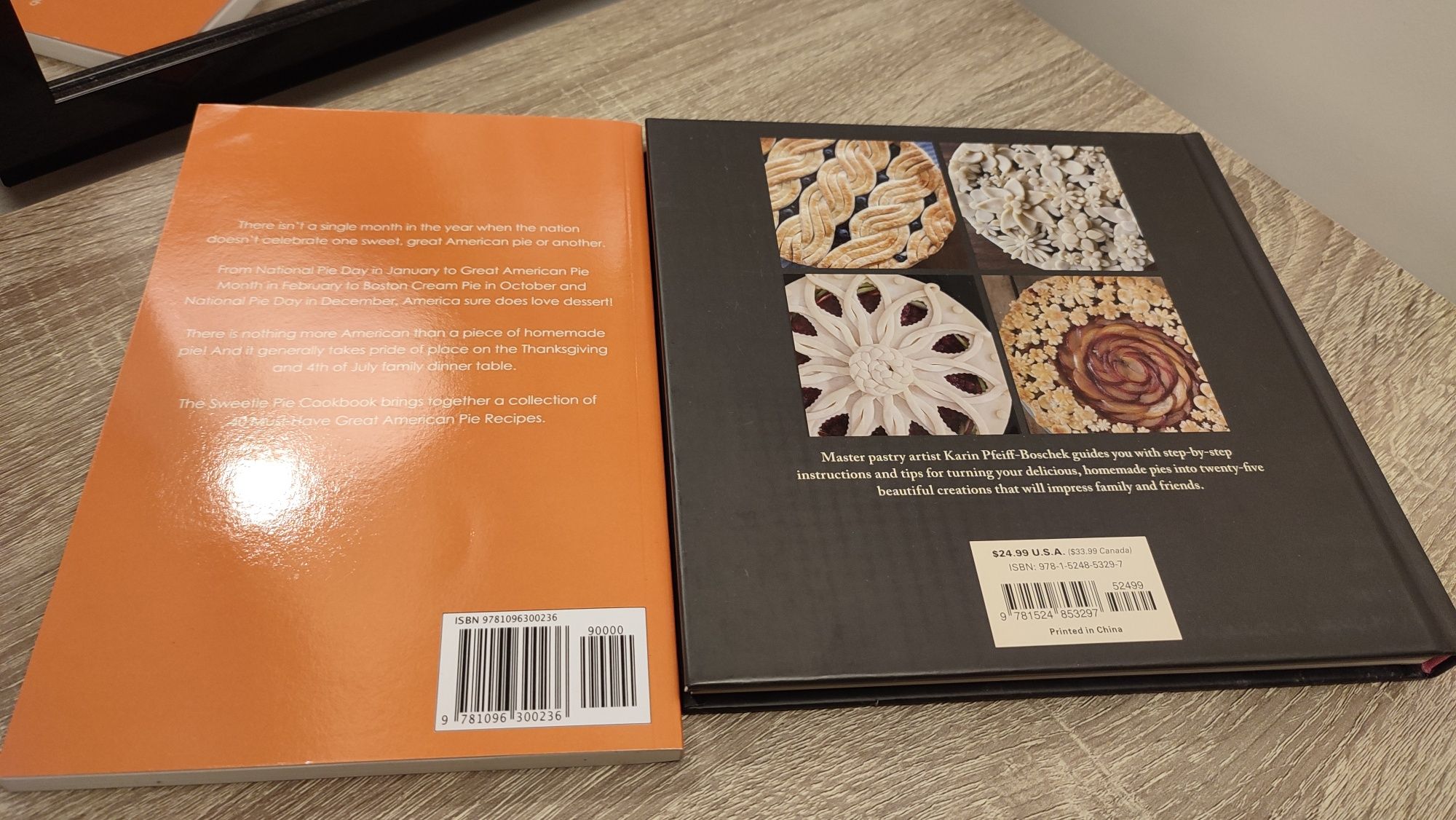 Zestaw Amerykańskie ciasta Elegant pie I Sweetie Pie's Cookbook