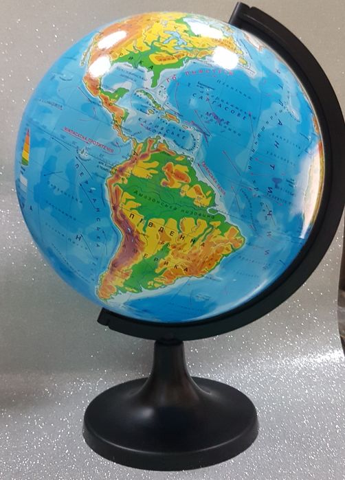 Глобус Большой 32см Политический Географический Новий