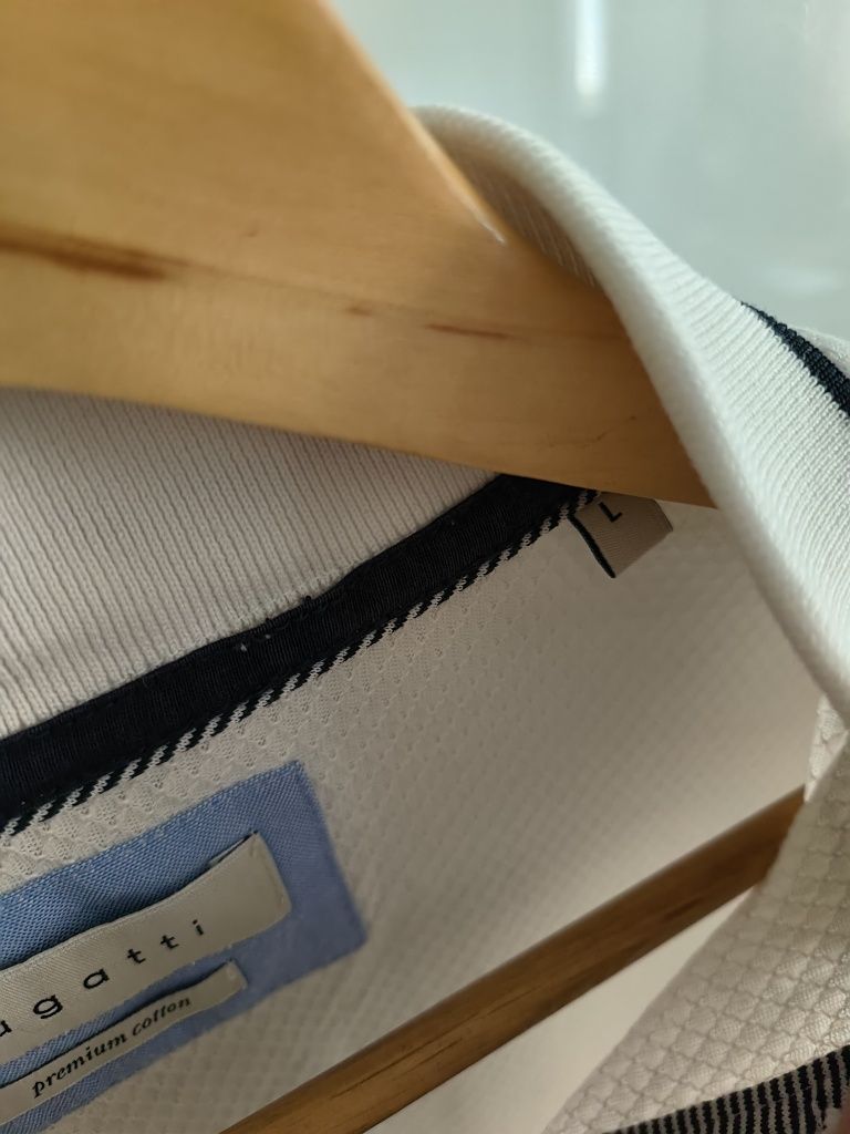 Męska koszulka polo Bugatti Premium Cotton  L