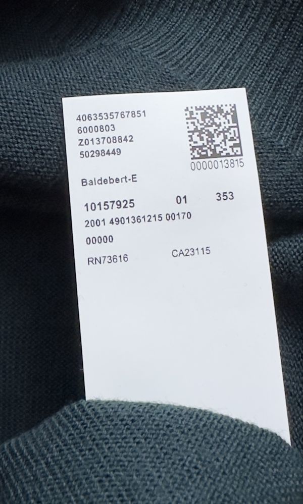 Sweter z golfem Hugo Boss 100% wełna M nowy z metką!