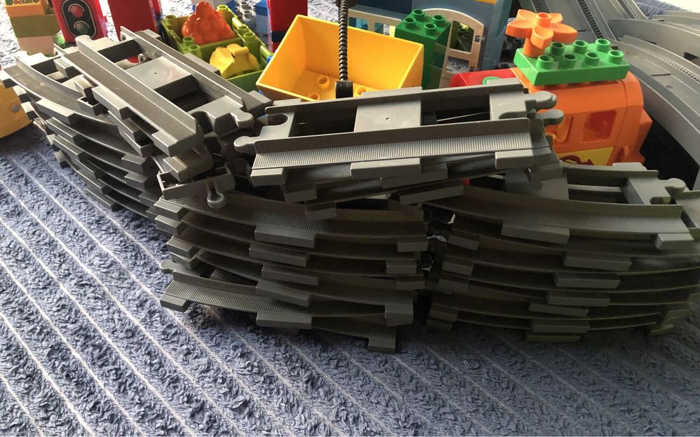 Конструктор LEGO Duplo Великий потяг 10508 та додаткові елементи 10506