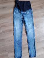 H&M jeansy ciążowe XS