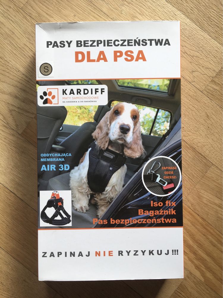 Kardiff Pas bezpieczeństwa do samochodu S pies szczeniak