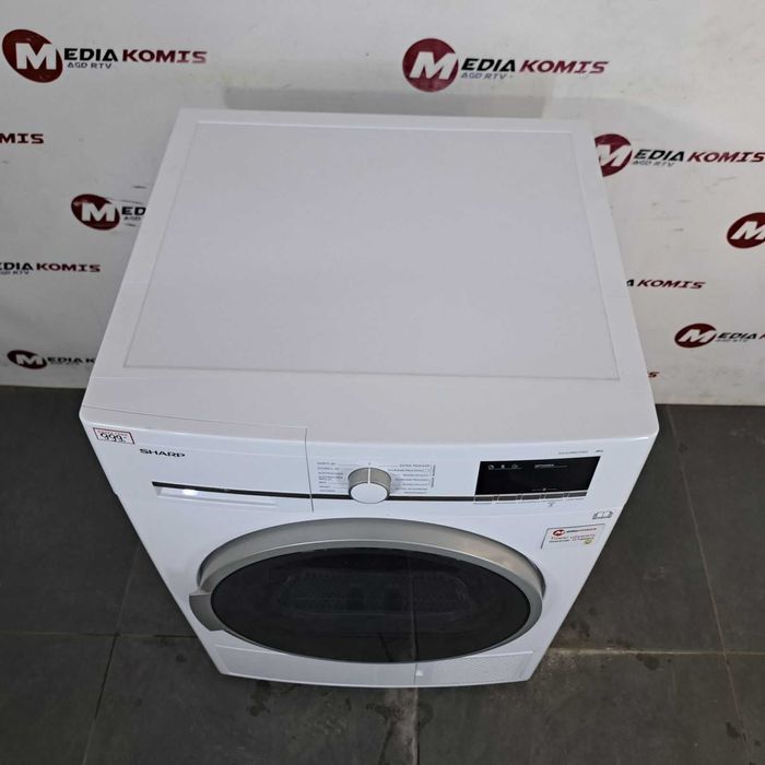 Suszarka Sharp KD-GHB8S7GW2 [12m-cy gwar] A++/8kg/pompa ciep/60,9cm gł