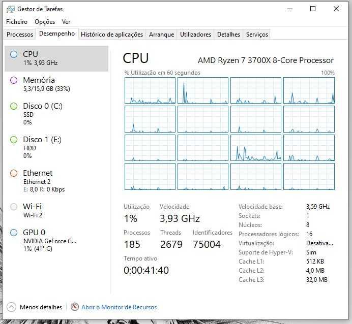 TORRE COM GEFORCE 1650 SUPER // AMD Ryzen 7 3700x 8-core // 16GB RAM