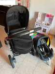 Carrinho Bebe Confort Lila + ovinho Rock + base ISOFIX