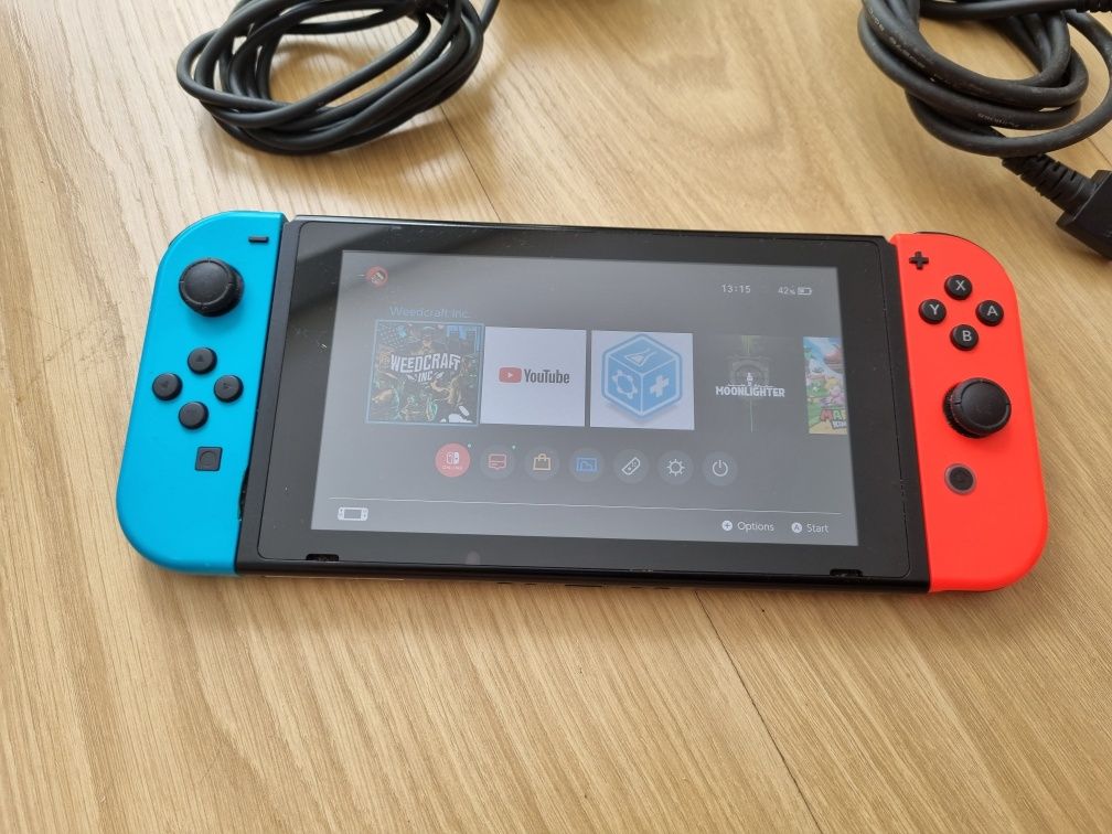 Konsola Nintendo Switch zadbane bdb stacja
