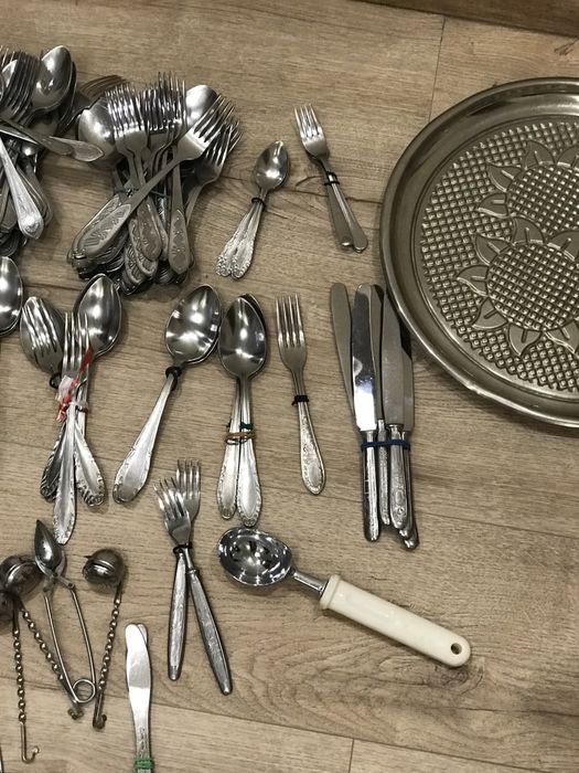 Прибори СРСР ложки виделки нержавійка