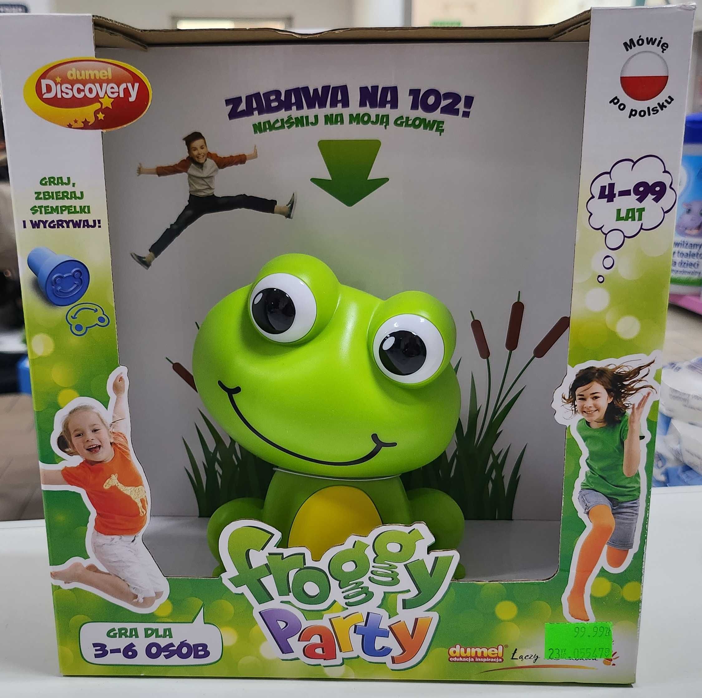 Nowa gra familijna, zręcznościowa Dumel Froggy Party