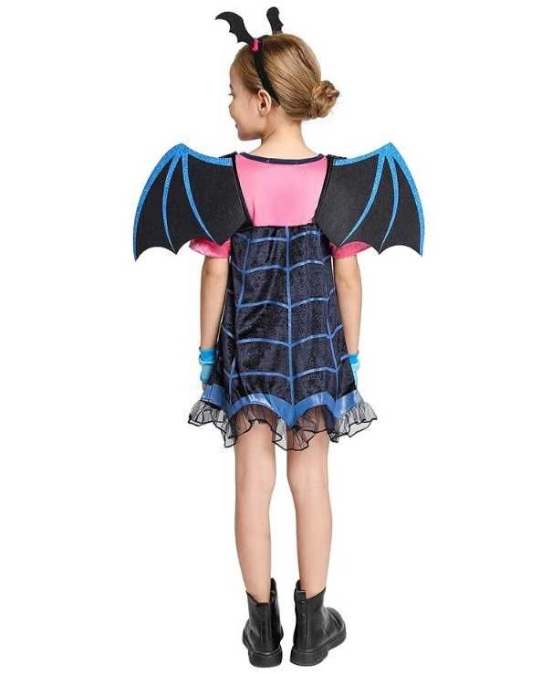 Карнавальный костюм Вампирины с крыльями для девочки 110-120 см