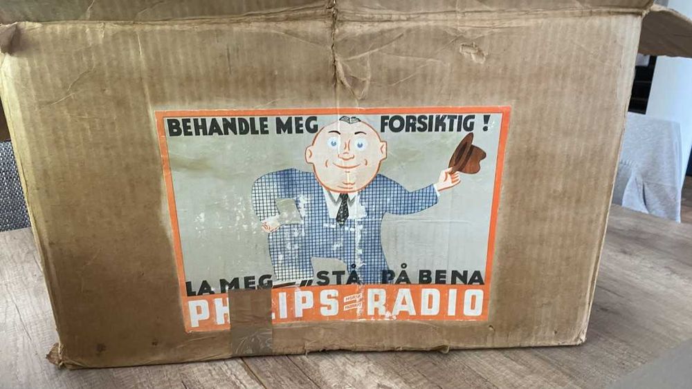 Retro Radio Philips  1950 r