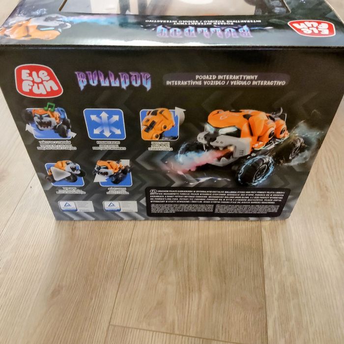 Elefun Interaktywny pojazd kaskaderski zdalnie sterowany buldog! Mega!