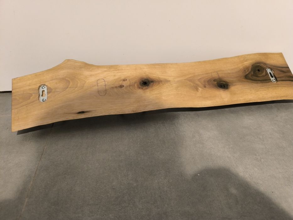 Drewniany wieszak na ubrania / ręczniki – styl rustykalny, ręcznie rob