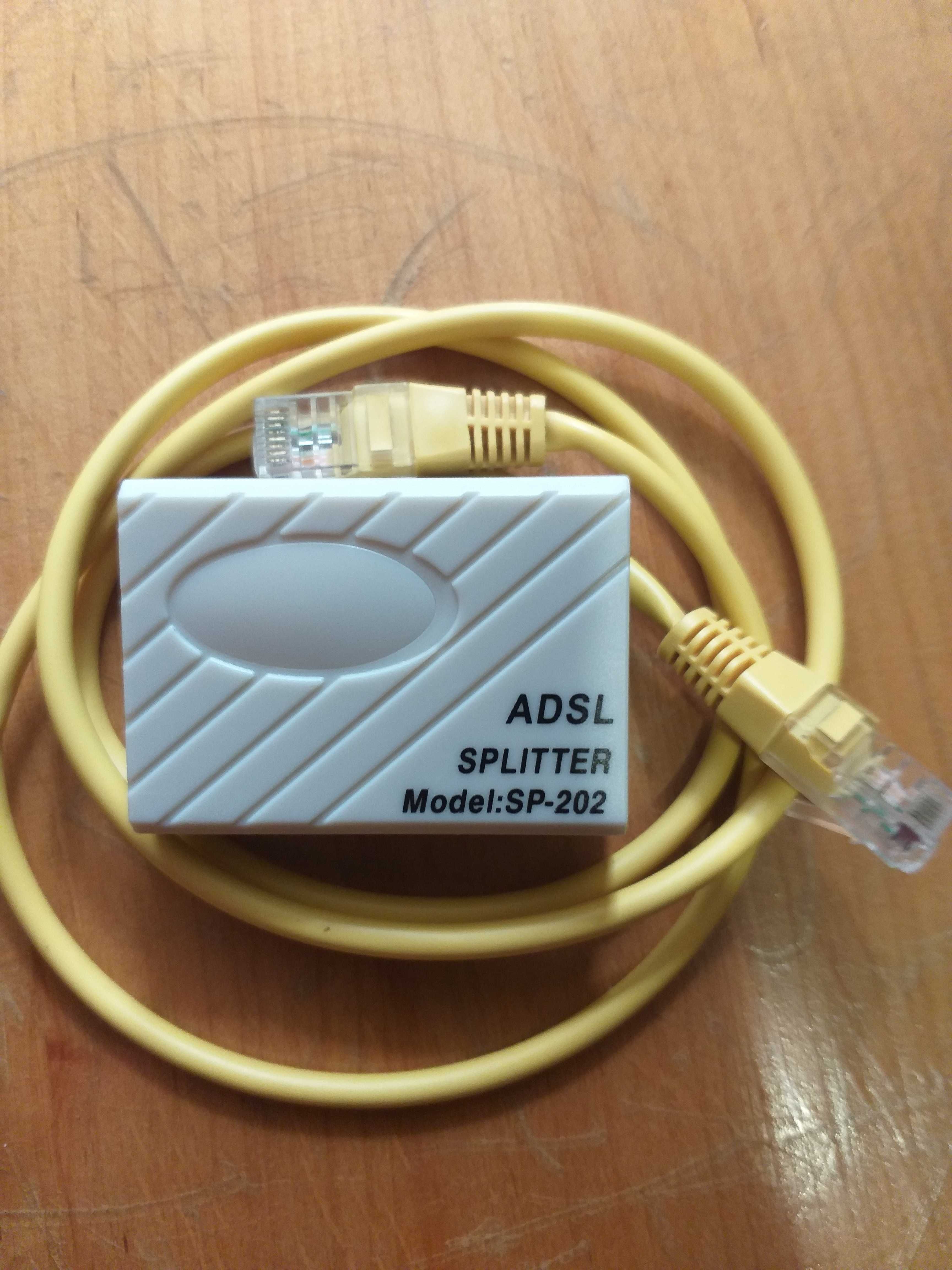 Splitter ADSL с кабелем. Новый.