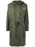 TWINSET graphic print parka jacket