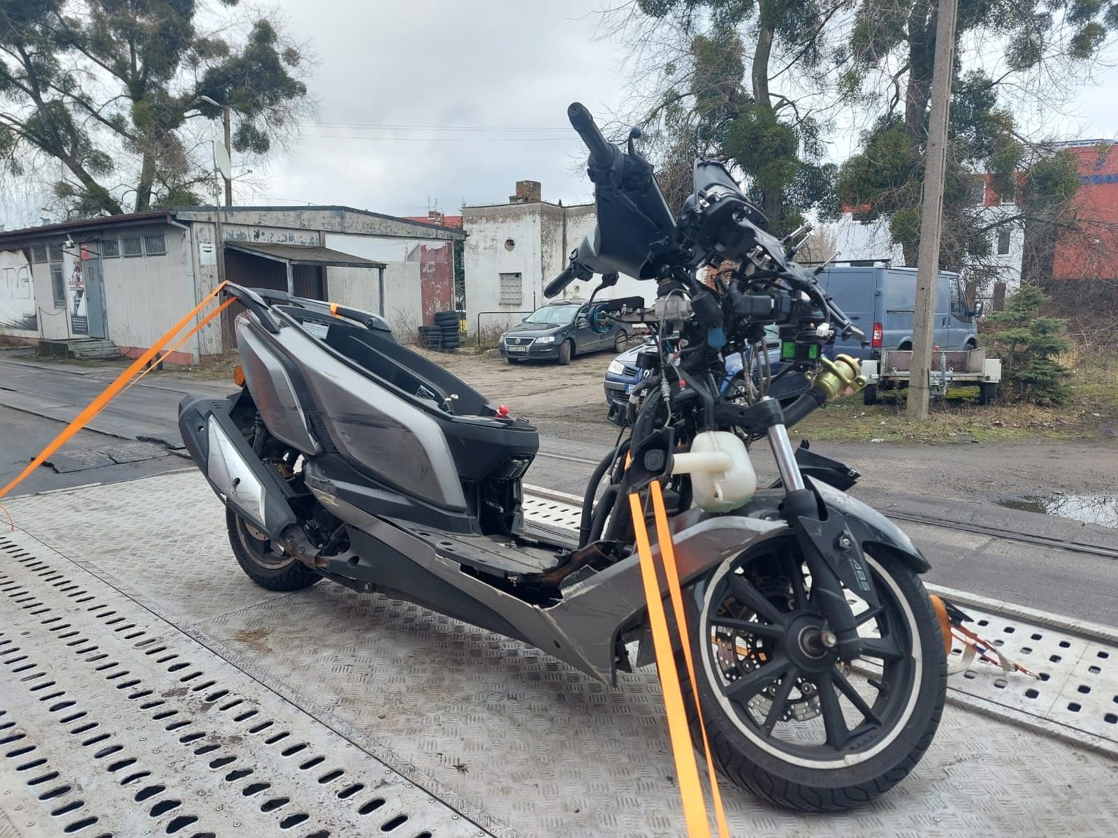 Części skuter daelim xq 125 /250