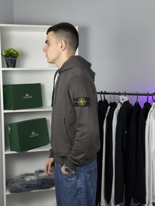ХУДИ / STONE ISLAND / Кофта / Графітовий колір / чоловічий / мужской